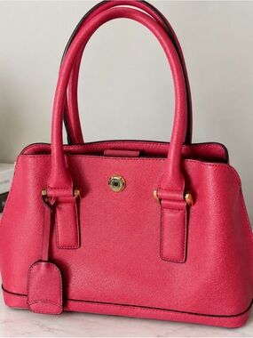 London Fog Structured Shoulder Tote